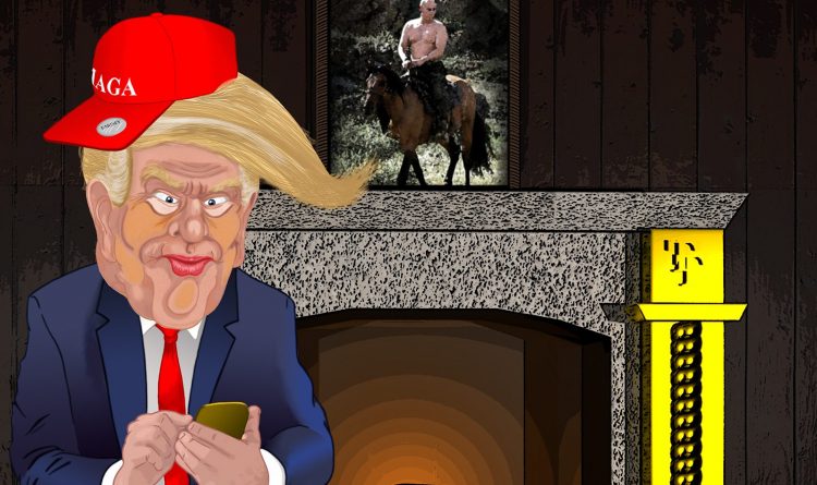 J-L Cauvin becomes Trump in new album “Fireside Craps: 45s First 100 Daze”