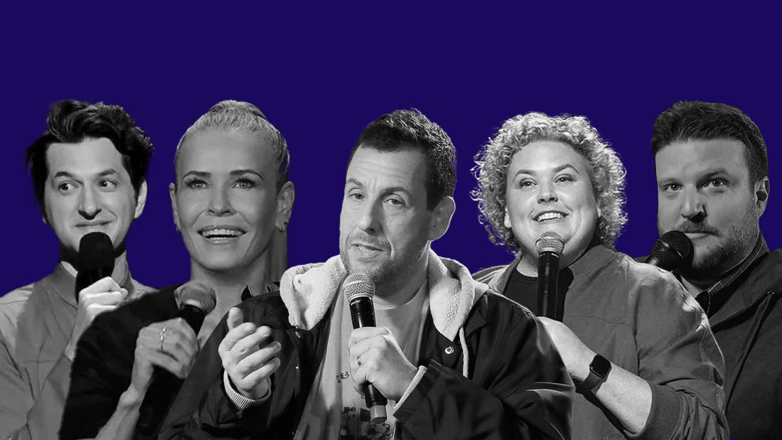 Ben Schwartz, Chelsea Handler, Adam Sandler, Fortune Feimster & Mark Forward.