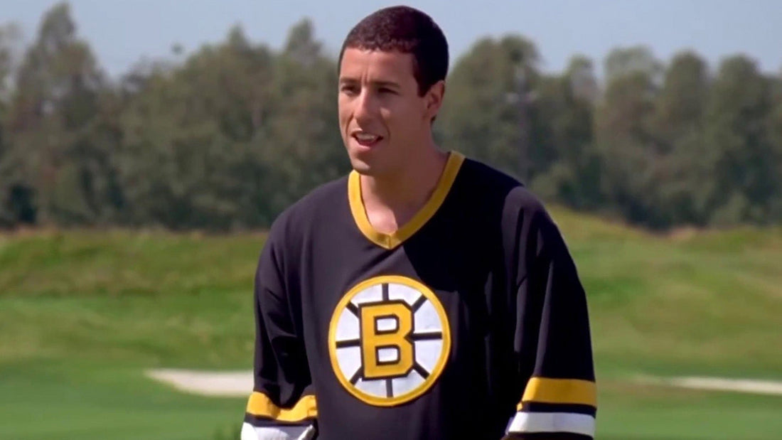 Adam Sandler in Happy Gilmore.