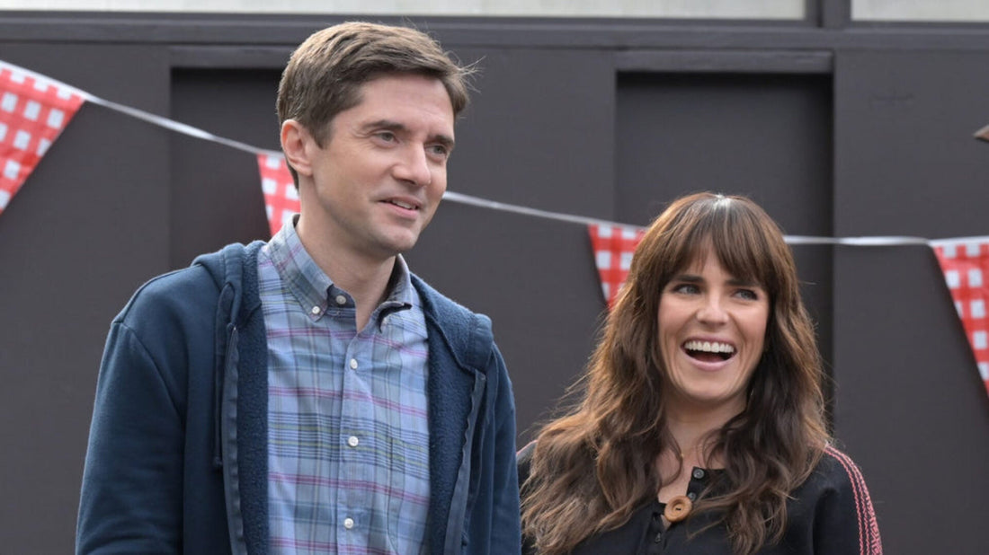 Topher Grace & Karla Souza on Home Economics.