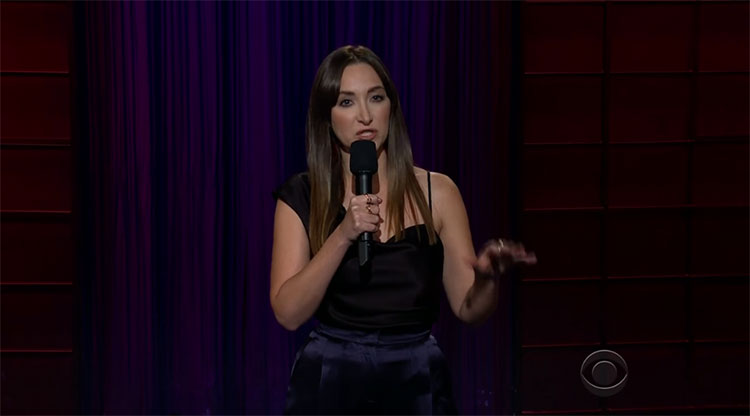 Jamie Lee swings by "Late Late Show with James Corden" to get real about marriage