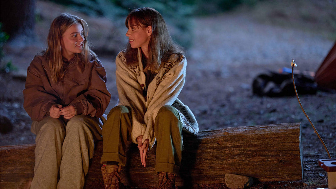 Maisy Stella and Aubrey Plaza in "My Old Ass"
