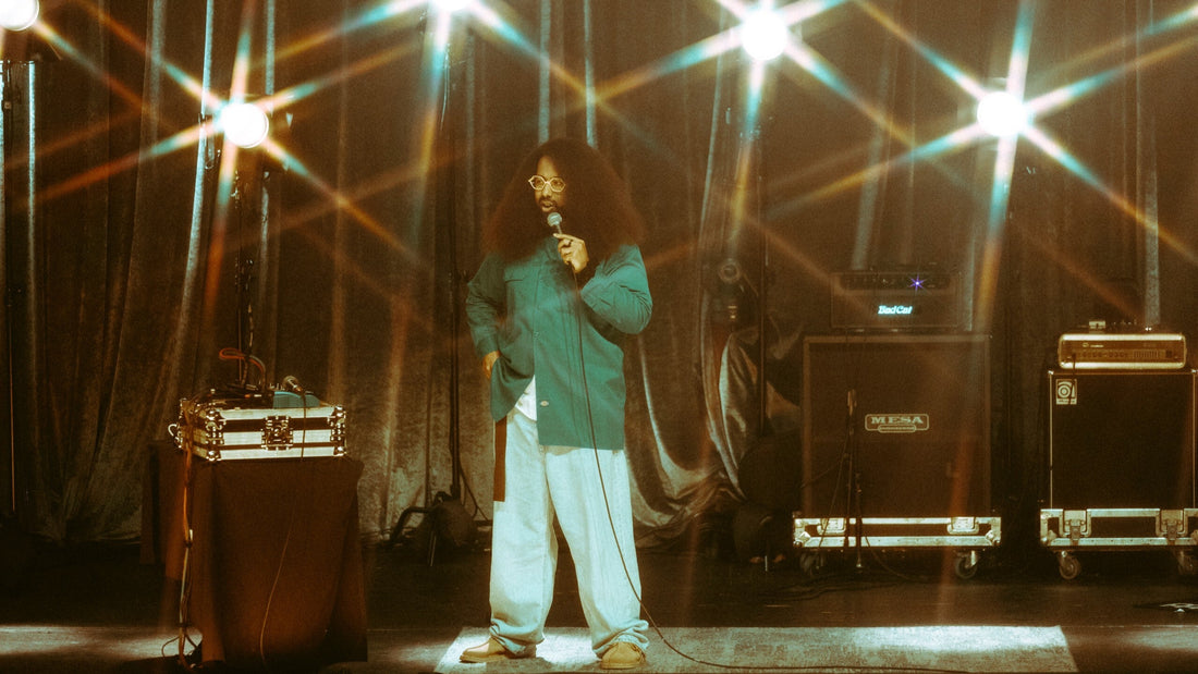Reggie Watts in "Never Mind"