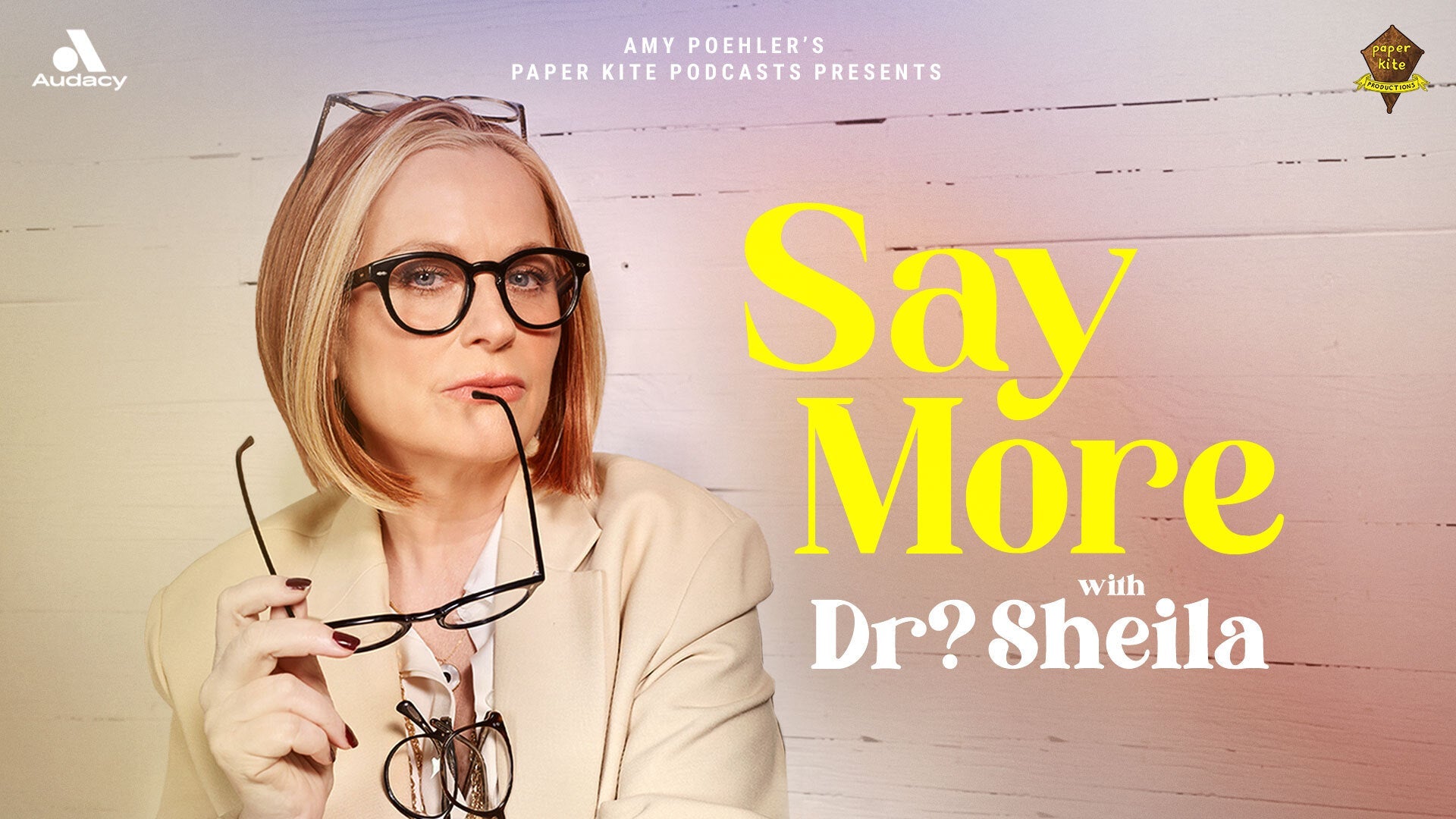 Amy Poehler Launches New Scripted Podcast 'Say More With Dr? Sheila