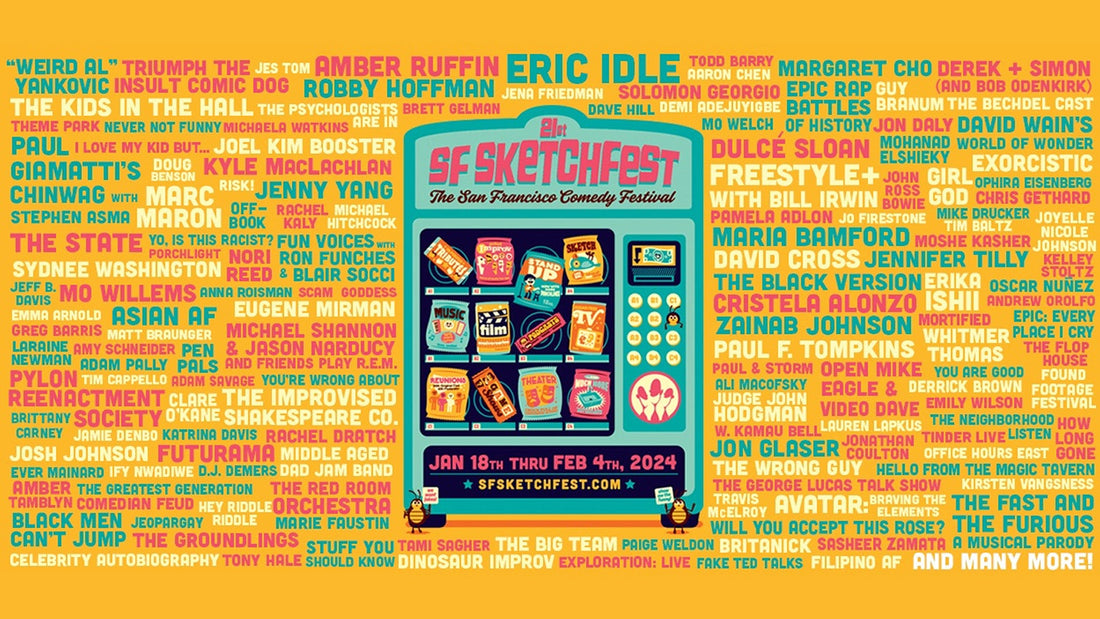 The 2025 SF Sketchfest Lineup Is Here Check Out Who's Playing 800