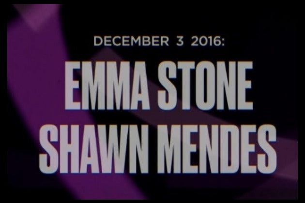 Emma Stone set to host "Saturday Night Live" December 3rd