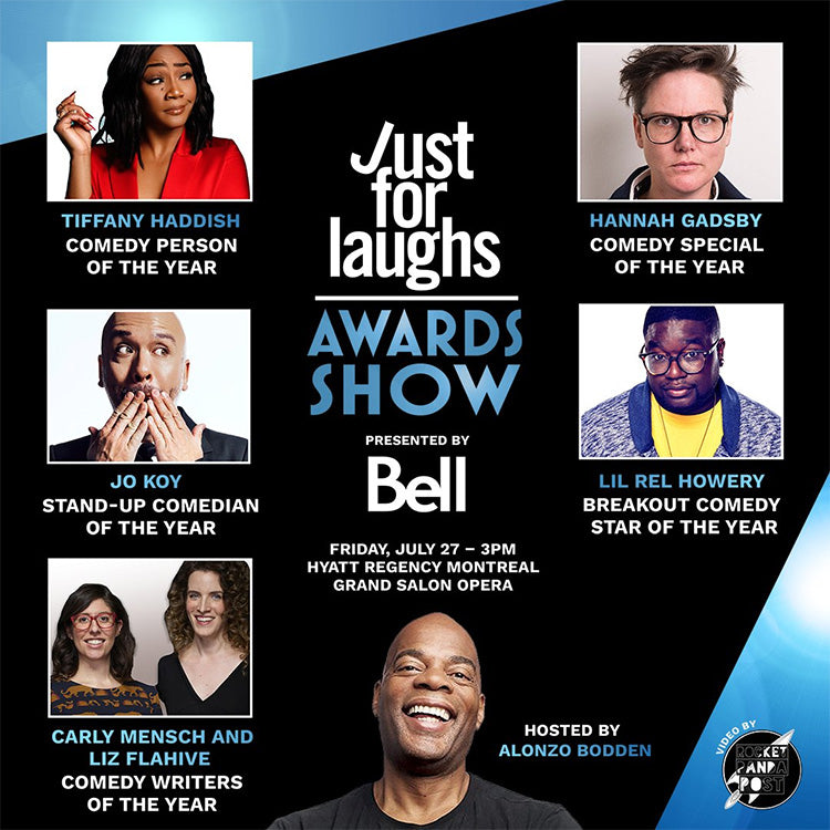 Just For Laughs' 2018 awards recipients include Tiffany Haddish, Lil' Rel Howery, Jo Koy