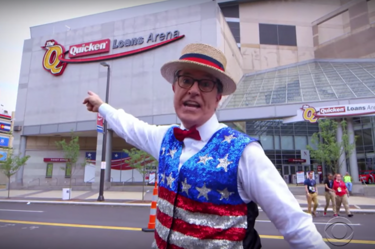 Stephen Colbert teams up with Jon Stewart for RNC coverage