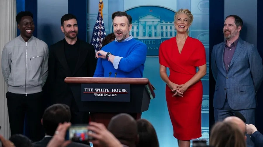 “Ted Lasso” cast talks about mental health at the White House