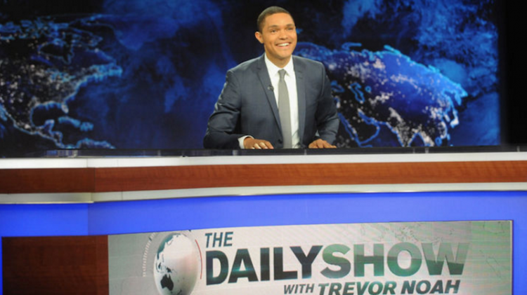 "The Daily Show with Trevor Noah" celebrates its most-watched month ever