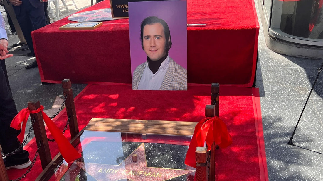 Andy Kaufman. 2023 Hollywood Walk of Fame Star Ceremony.