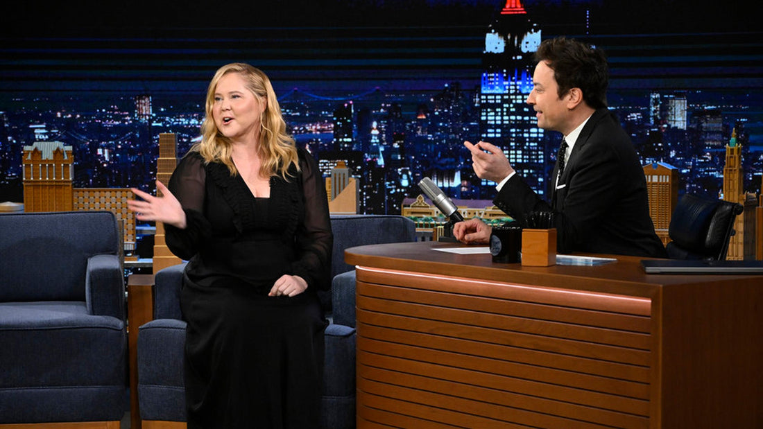 Amy Schumer & Jimmy Fallon on The Tonight Show.