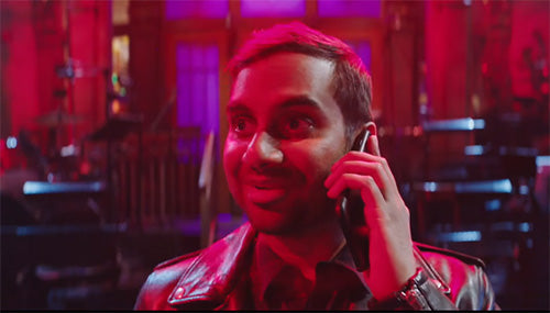 Aziz Ansari has the moves in "Saturday Night Live" promos