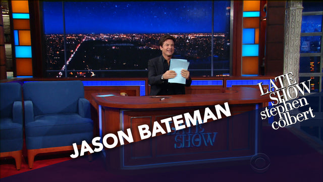 This is what "The Late Show with Jason Bateman" would look like