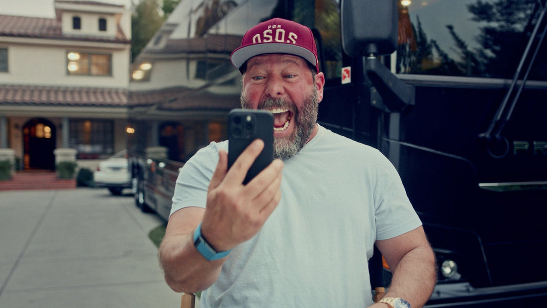 Bert Kreischer in the Papa Roach tour announcement video.