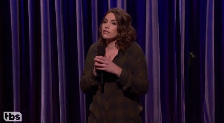 Beth Stelling drops by "Conan" to talk about building up her meat coat