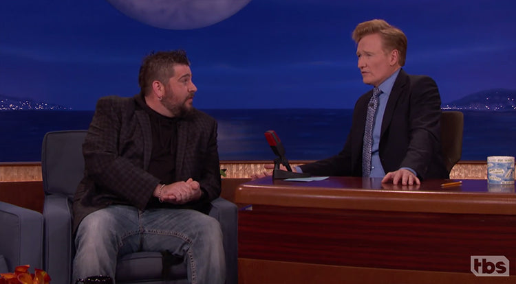 Big Jay Oakerson goes on "Conan" to explain why he didn't do stand-up on the show