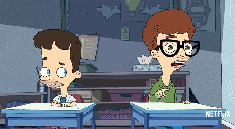 It's the attack of the hormone monsters again, season 2 of "Big Mouth" is coming October 5th