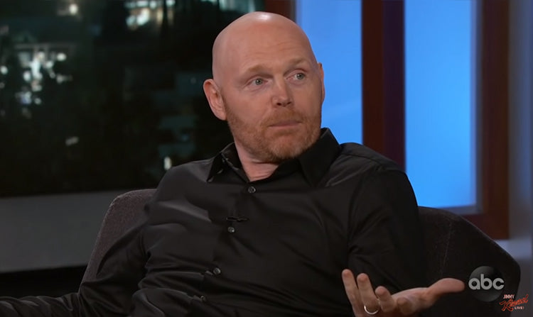 Bill Burr visits Kimmel, talks himself out of a fight at the World Series