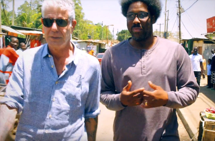 W. Kamau Bell taped one of the final episodes of "Parts Unknown" with Anthony Bourdain