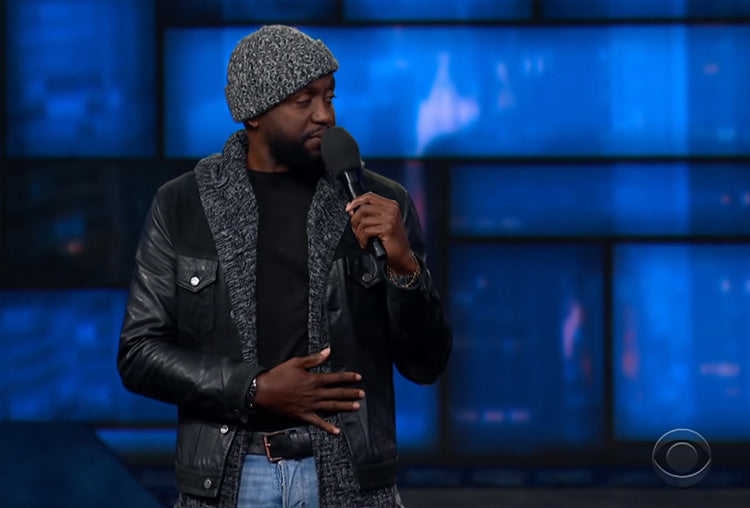 Byron Bowers made his network debut on "Late Show w/Stephen Colbert"