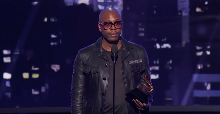 Dave Chappelle wins the Grammy for Best Comedy Album