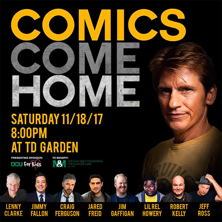 Denis Leary announces 2017's Comics Come Home lineup including Fallon, Ferguson, Gaffigan, and Ross