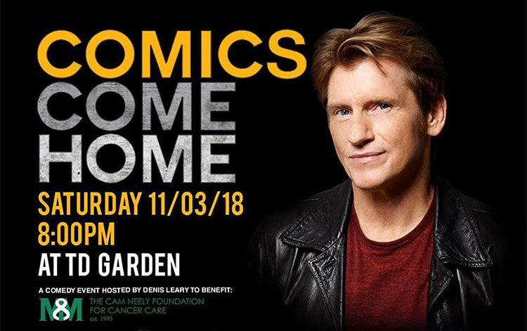 Brian Regan, Billy Gardell, Robert Kelly and more to perform at Denis Leary's Comics Come Home 2018