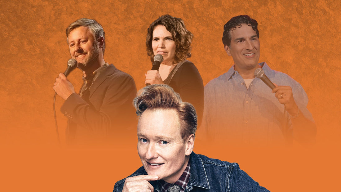 L-R Clockwise: Rory Scovel, Beth Stelling, Gary Gulman & Conan O'Brien.