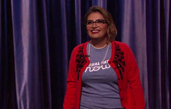 Cristela Alonzo on Conan, "Feminism gives me low self esteem"