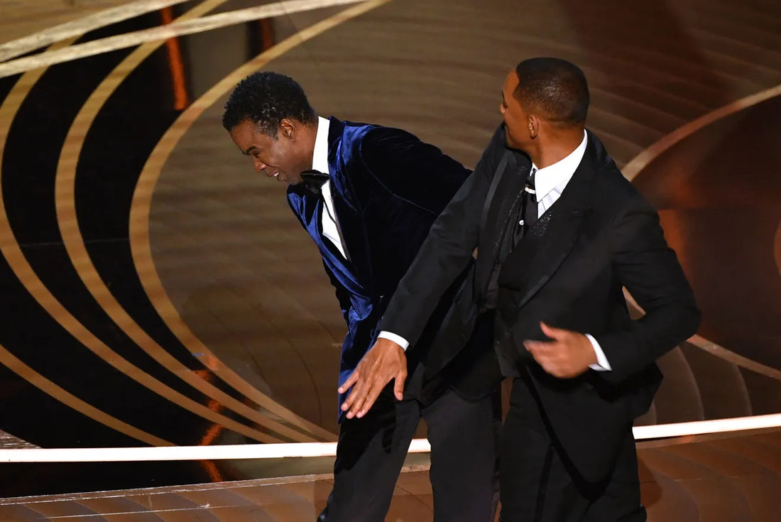 Will Smith slaps Chris Rock at the Oscars over joke about Jada Pinkett Smith