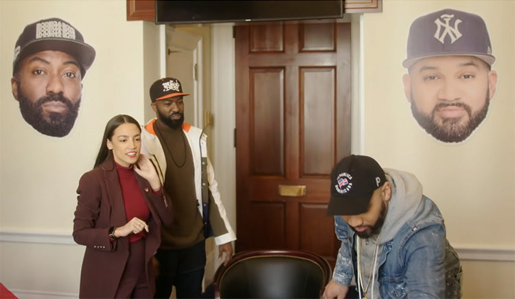 Desus & Mero visit Alexandria Ocassio-Cortez and the other new ladies of Congress