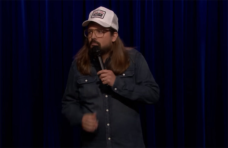 Dusty Slay made his debut on "The Tonight Show" and he lived up to his name