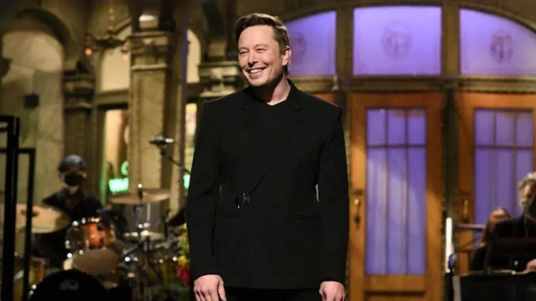 Elon Musk on Saturday Night Live.