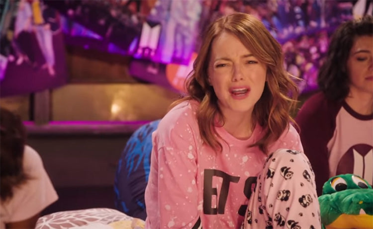 Emma Stone and the "Saturday Night Live" cast are eagerly waiting for the arrival of BTS in this weekend's promos