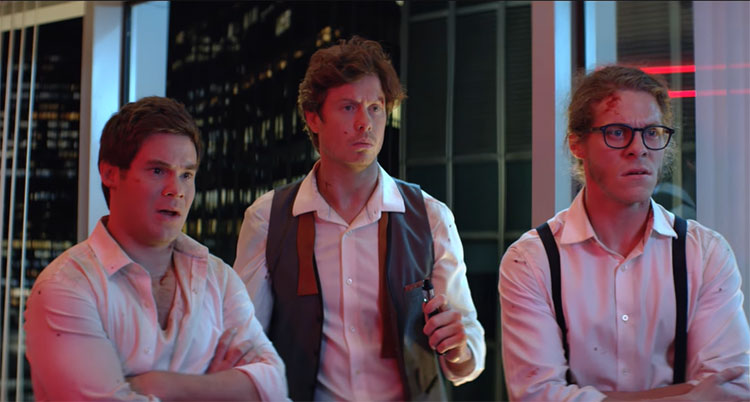 The Workaholics gang made a movie for Netflix called, "Game Over, Man!"