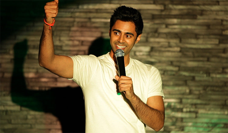 Hasan Minhaj is taping his one-man show, "Homecoming King" for Netflix