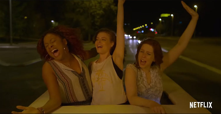 Vanessa Bayer, Gillian Jacobs, and Phoebe Robinson are traveling to "Ibiza" for new Netflix movie