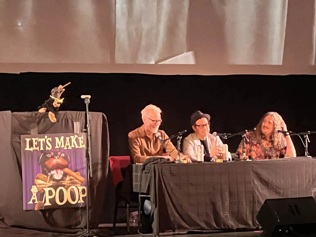 Adam Savage, Rob Schneider & Weird Al Yankovic at SF Sketchfest 2024.