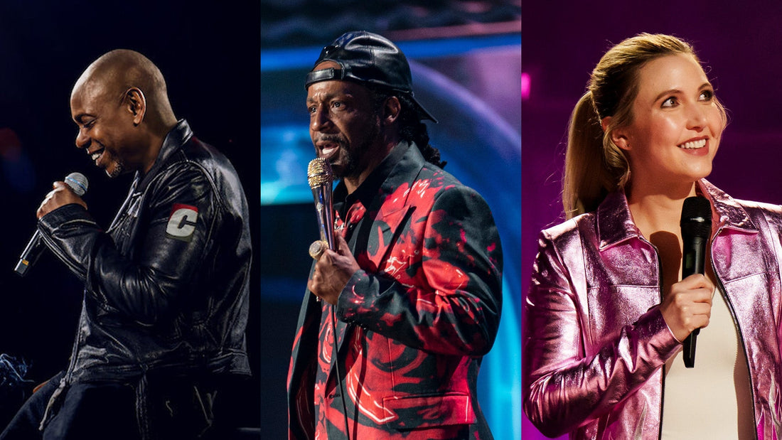 Dave Chappelle, Katt Williams & Taylor Tomlinson on Netflix.