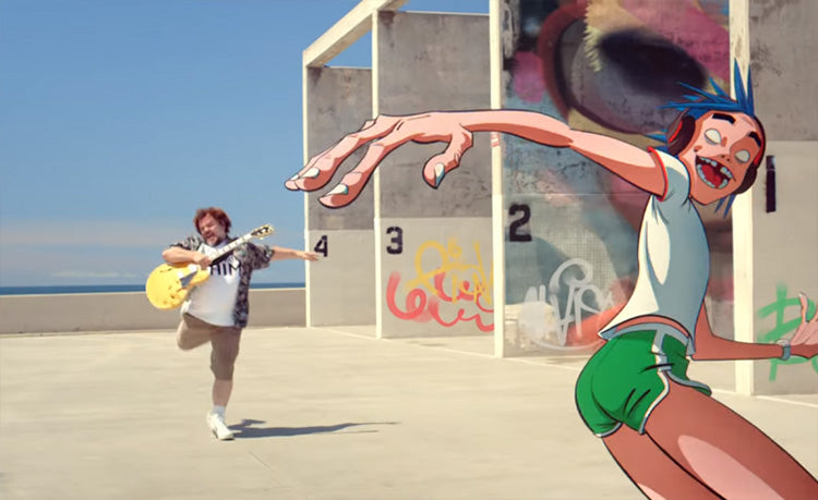 Jack Black shows up in the new Gorillaz video