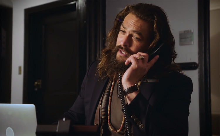 Jason Momoa will make an excellent NBC page in this week's "Saturday Night Live" promos