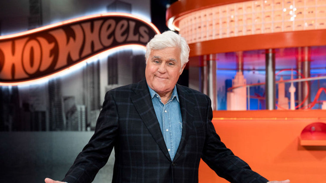 Jay Leno on Hot Wheels: Ultimate Challenge on NBC.