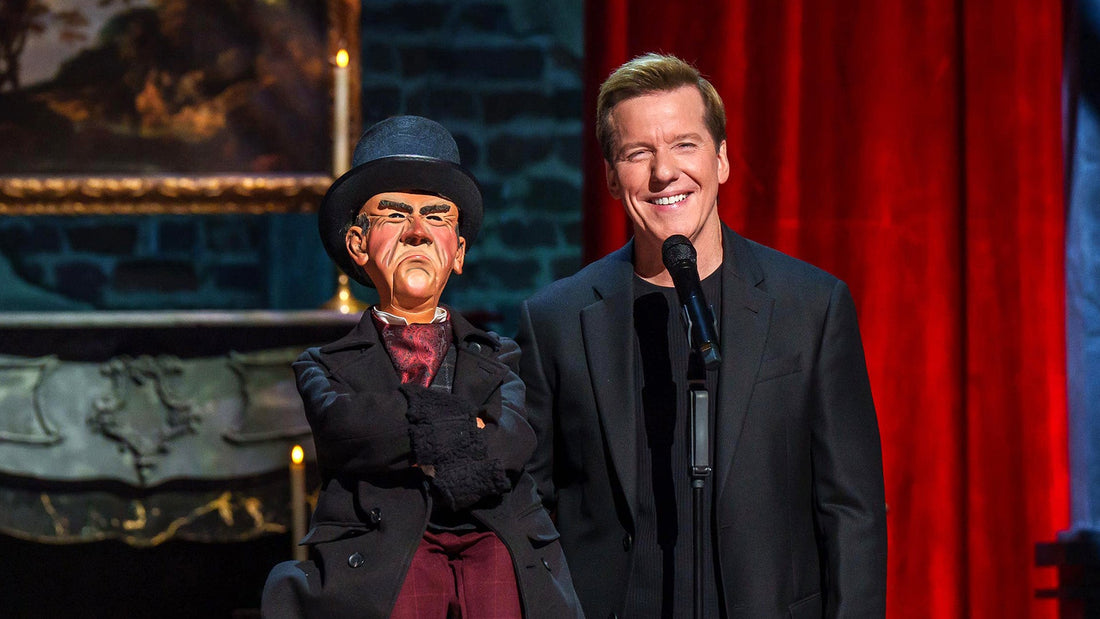 Jeff Dunham's Scrooged-Up Holiday Special on Prime Video.