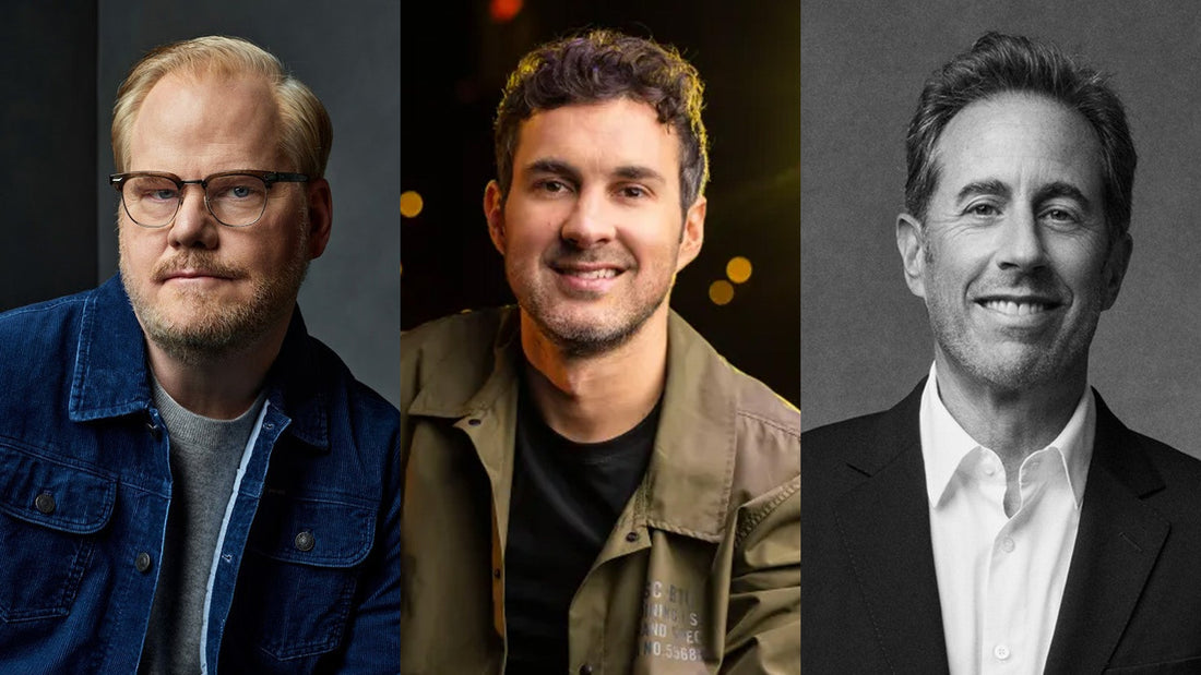 Jim Gaffigan, Mark Normand & Jerry Seinfeld.