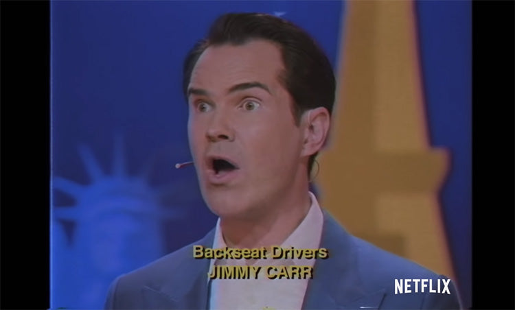 Jimmy Carr's new Netflix special, "The Best of Ultimate Gold Greatest Hits" is coming March 12th