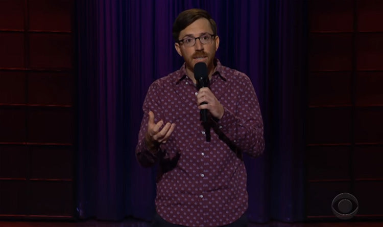 Joe Zimmerman performed stand-up on  "Late Late Show w/James Corden" to talk about cell phones