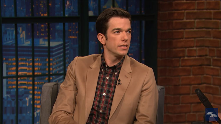 John Mulaney thinks hosting the Rock N Roll Hall Of Fame would be real fun