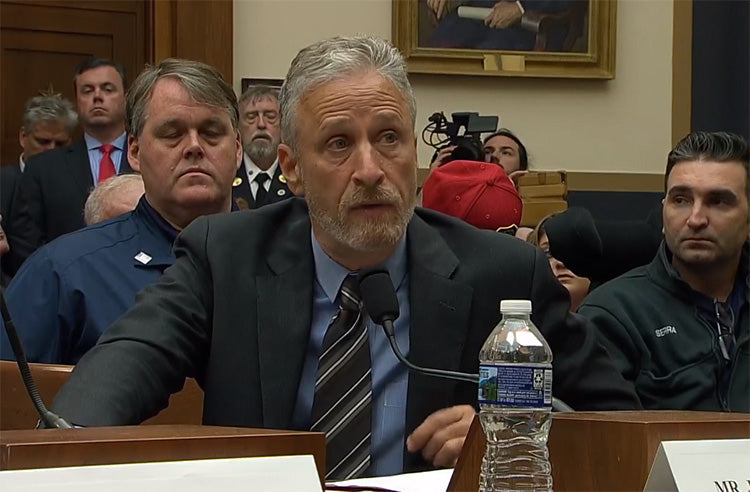 Watch Jon Stewart berate Congress for not approving funds for 9/11 First Responders