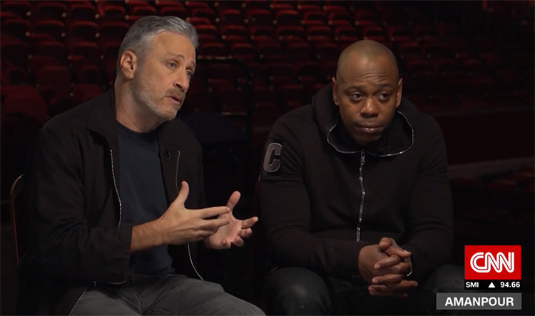 Dave Chappelle and Jon Stewart talk about their tour, politics, and the state of comedy with CNN